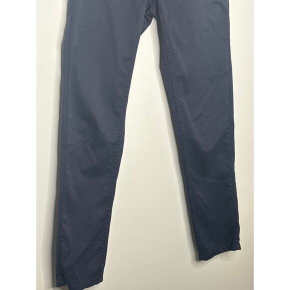 Norse Projects Arnkell Light Chino Pants Mens Size 28 Navy Blue Preppy Casual - Picture 5 of 10
